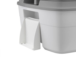 1 - KIT de fixação ao solo ThetFord Porta Potti Qube 165/365 para barco campista